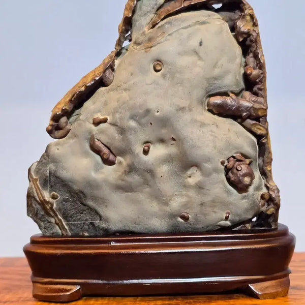 [BUNJANG] Chinese Copper Stone Scholar's Rock / 26081322 세밀한 관통 변화가 좋은 중국 구리석 수석 팝니다