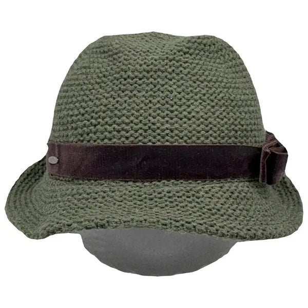 [BUNJANG] Renoma Khaki Fedora Hat / 레노마 카키 페도라 58cm