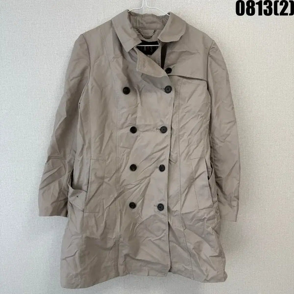 [BUNJANG] Daks Women's Trench Coat Beige / 닥스 여성 트렌치 코트 베이지 91-160