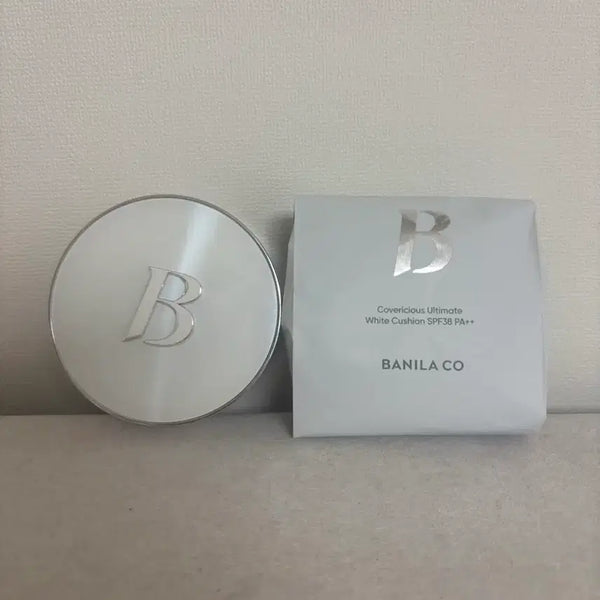 [BUNJANG] BANILA CO. Covericious Ultimate White Cushion Case + Refill / 바닐라코 커버리셔스 얼티밋 화이트 쿠션 19호 케이스+리필