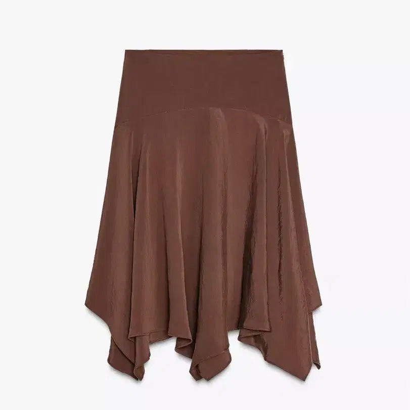 [BUNJANG] Zara Asymmetrical Long Skirt / 자라 언발란스 스커트