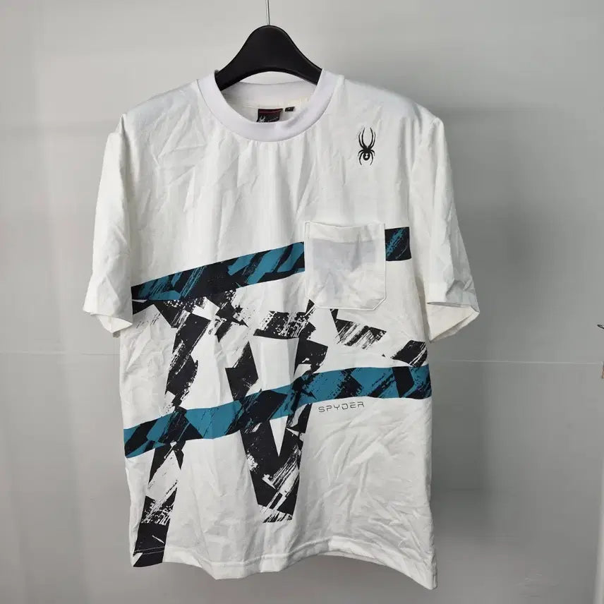 [BUNJANG] SPYDER Men's Pocket Short-Sleeve T-Shirt - Size M / 스파이더 포켓반팔 티셔츠 남성M 6H10