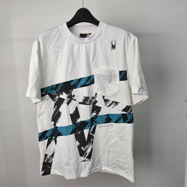 [BUNJANG] SPYDER Men's Pocket Short-Sleeve T-Shirt - Size M / 스파이더 포켓반팔 티셔츠 남성M 6H10