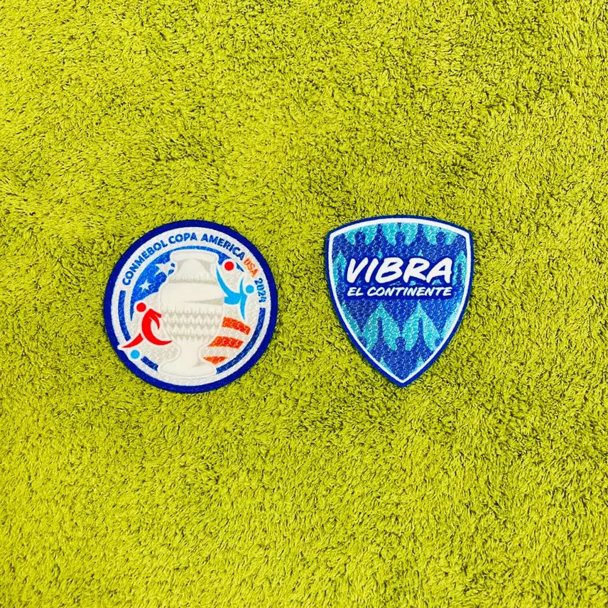 [BUNJANG] 2024 Copa América Jersey Patch Set - El Continente / 2024 코파아메리카 유니폼 패치 세트 el continente