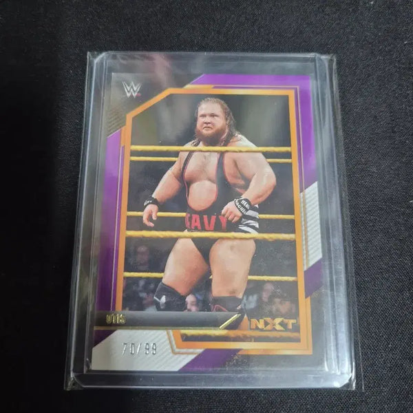 [BUNJANG] WWE Otis Purple 99 Limited Edition Trading Card / [WWE] 오티스 퍼플 99한정