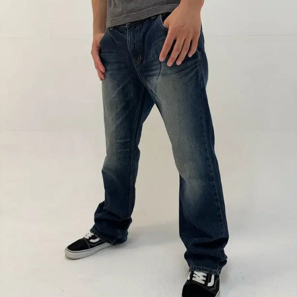 [BUNJANG] Diesel Bootcut Denim Pants / Diesel 디젤 부츠컷 데님 팬츠(워싱 기깔납니다)