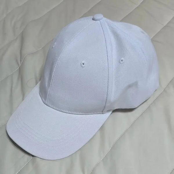 [BUNJANG] White Big Head Ball Cap / 화이트 대두 볼캡