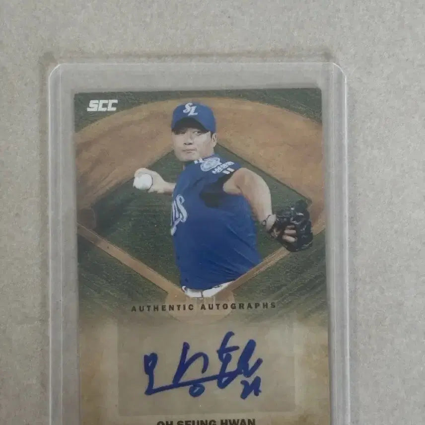 [BUNJANG] Oh Seung Hwan 2026 KBO Autographed Photocard / 2026 kbo 오승환 친필싸인 포토카드
