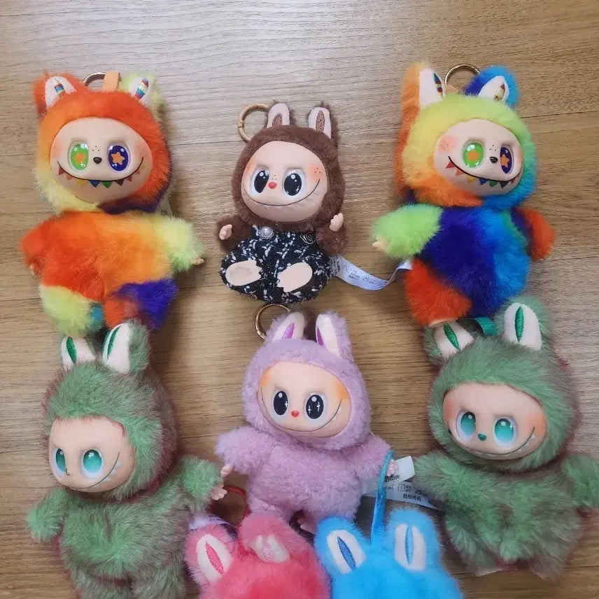 [BUNJANG] Pekori New Doll Keyring 8-Set / 페코리뉴 인형 키링 8종 세트