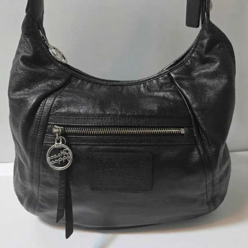 [BUNJANG] Coach Poppy Shoulder Bag Black / 코치 포피 숄더백 블랙