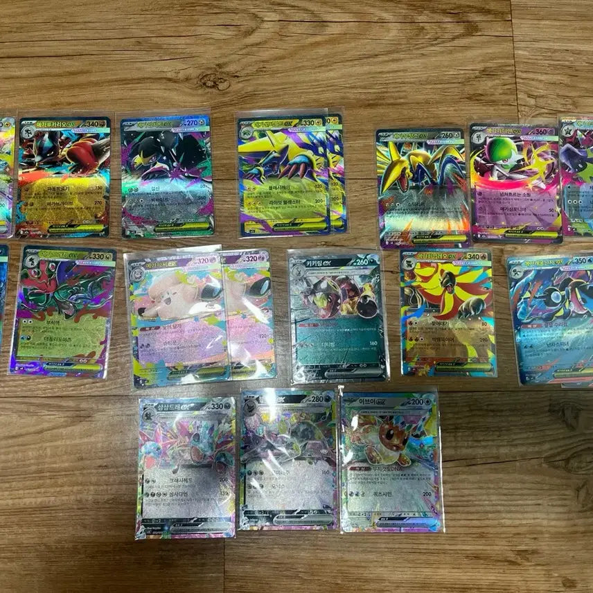 [BUNJANG] Pokemon Card Game EX RR Bundle Set (40 cards) / 포켓몬카드 한판 ex rr 일괄 (40장)
