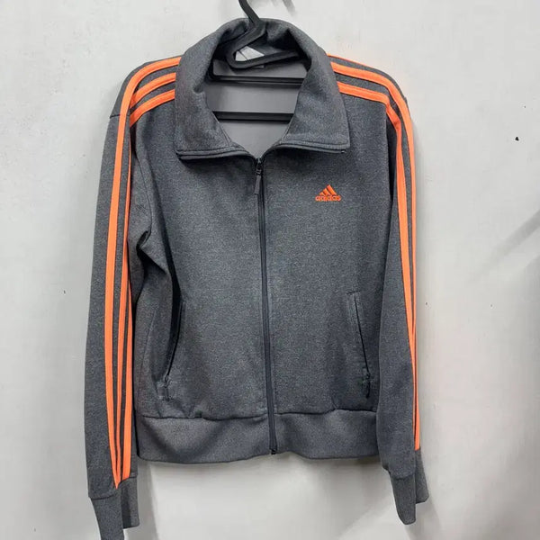 [BUNJANG] Adidas Grey Orange Track Top / 아디다스 그레이 오렌지 트랙탑 95