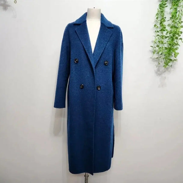 [BUNJANG] VOV Cashmere Blend Open Coat / 보브 VOV 캐시미어 블렌드 오픈형 코트