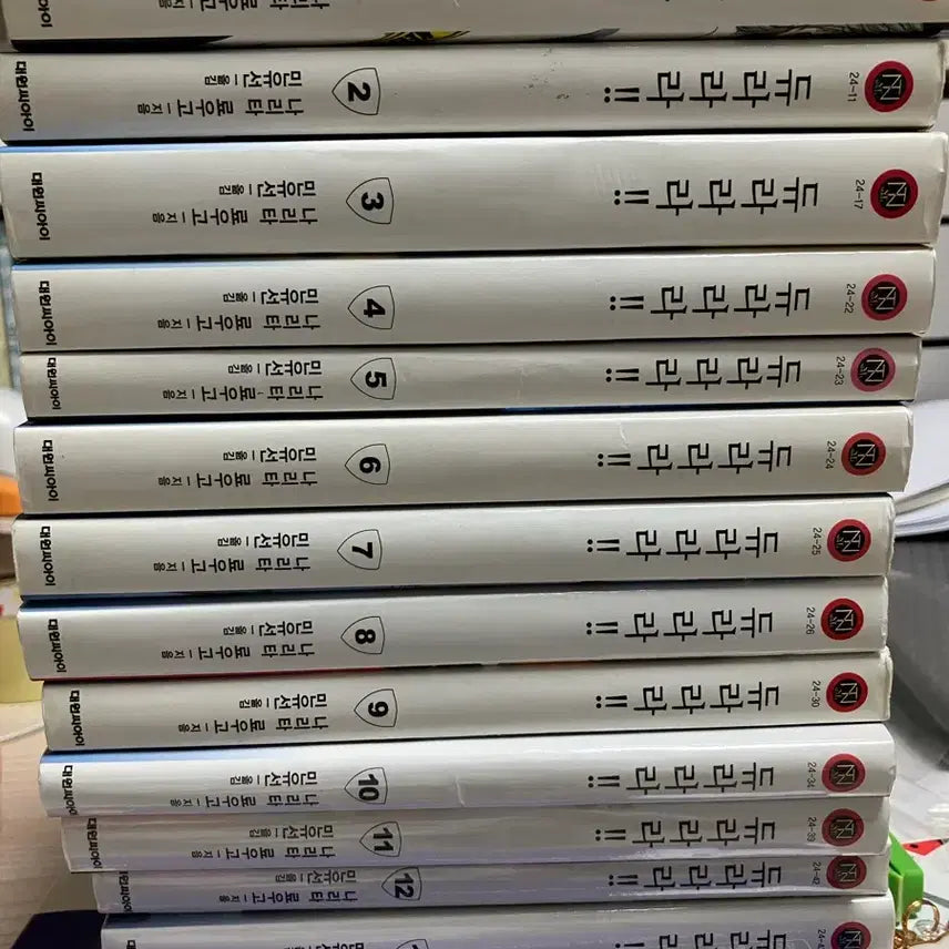 [BUNJANG] Durarara!! Complete Set Volumes 1-13 / 듀라라라 1~13권 일괄 판매