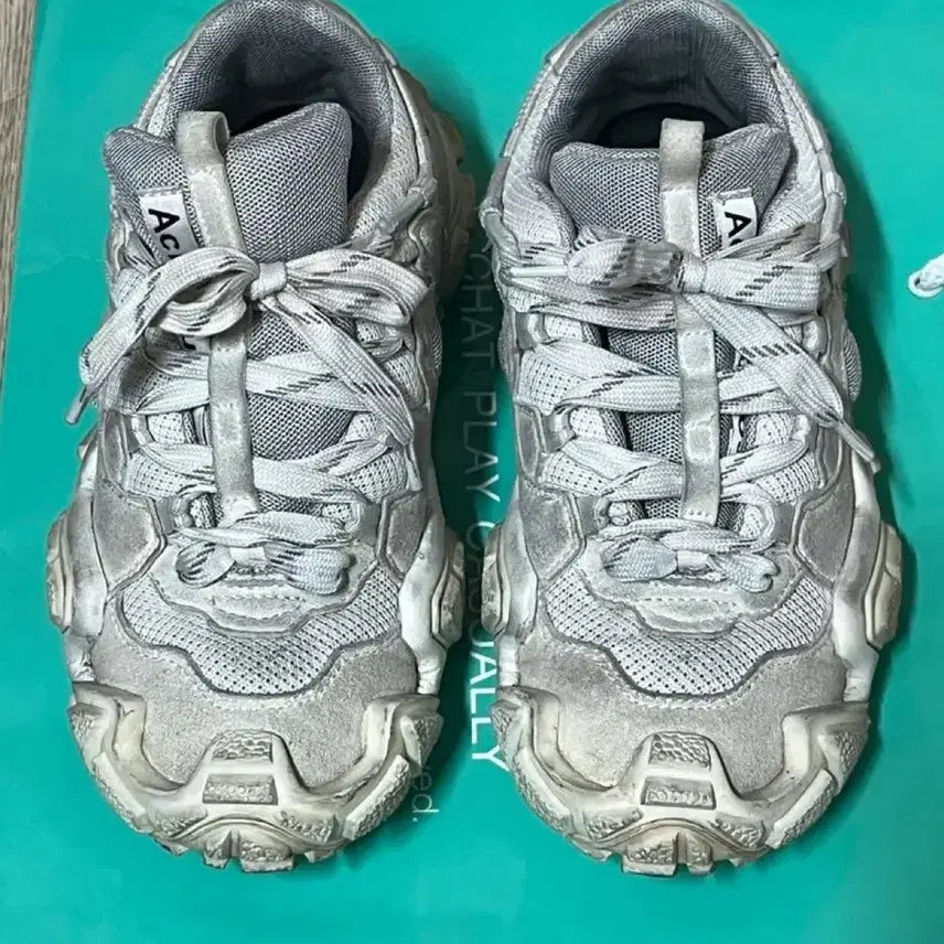 [BUNJANG] Acne Studios Bolster Dirty Sneakers / 아크네 스튜디오 볼스터 더티 스니커즈 36
