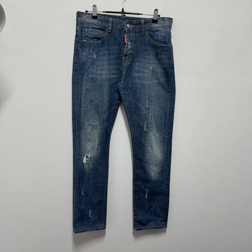 [BUNJANG] DSQUARED2 Distressed Wash Denim Pants / 48 디스퀘어드2 데미지 워싱 데님팬츠