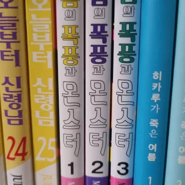 [BUNJANG] Storm of Spring Volume 1-3 Set / 봄의 폭풍과 몬스터 1,2,3권 세트로 팝니다