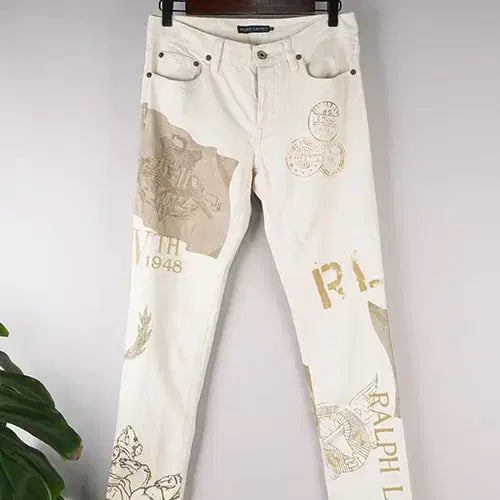 [BUNJANG] Ralph Lauren Sullivan Graphic Jeans / RALPH LAUREN 설리반 그래픽 진