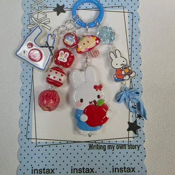 [BUNJANG] Miffy Charm Keychain / 하늘 미피 키링