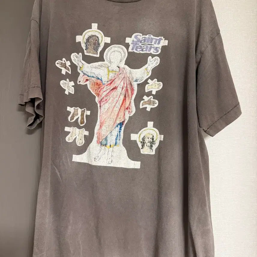 [BUNJANG] Saint Michael XL T-Shirt / 세인트미카엘 xl