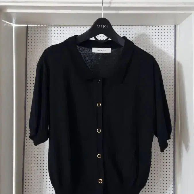 [BUNJANG] NILBY P Black Cardigan / NILBY P]블랙 가디건