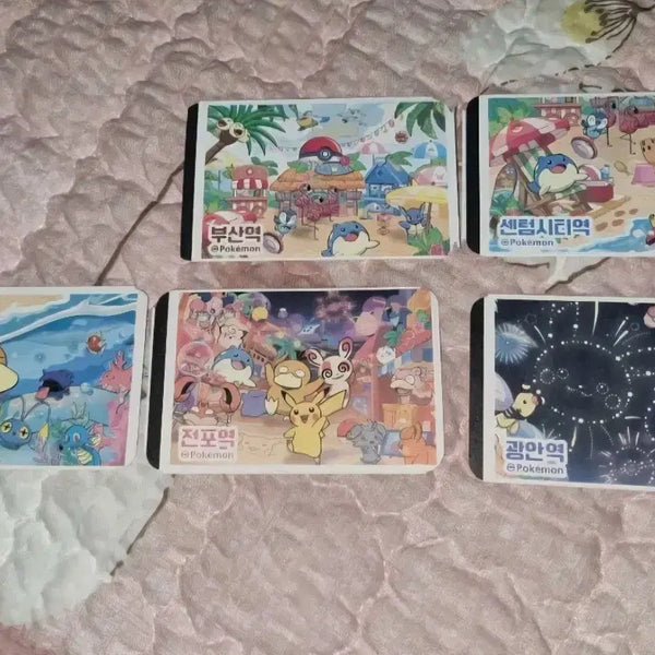 [BUNJANG] Pokemon Busan Ticket Bundle Set / 포켓몬 부산 승차권 일괄