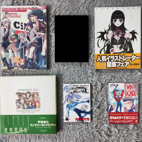 [BUNJANG] Inomata Mutsumi, Sentimental Graffiti, Twin Signal Art Book Collection / 뱅드림, 이노마타 무츠미,센티멘탈 그라피티, 트윈 시그널 아트북