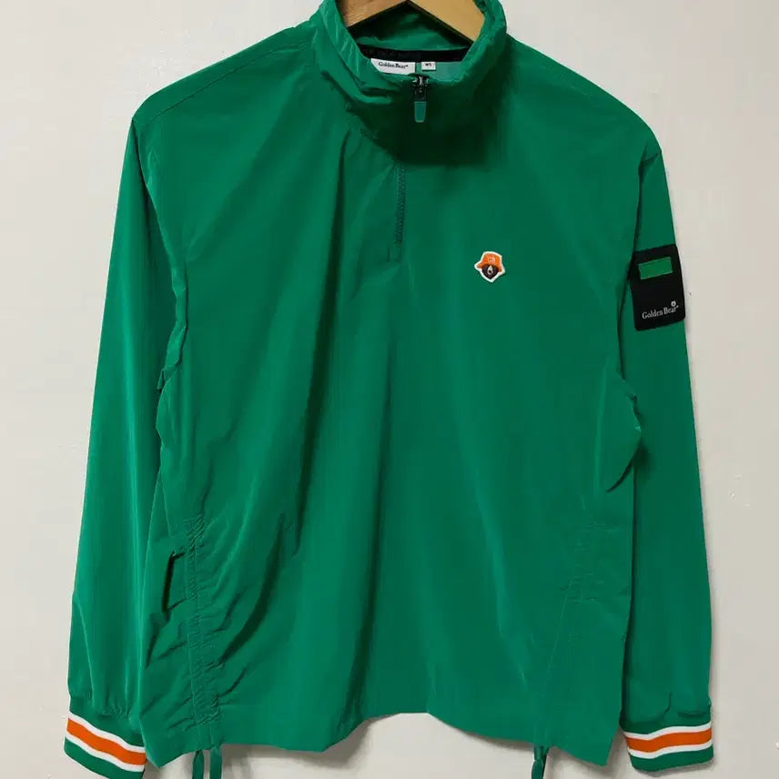 [BUNJANG] Golden Bear Oversized Half-Zip Anorak (Authentic) / 66 Golden bear 루즈핏 반집업 아노락 정품