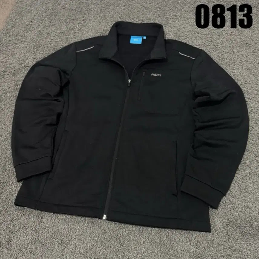 [BUNJANG] NEPA Zip-Up Jacket Black / NEPA 집업 자켓 블랙