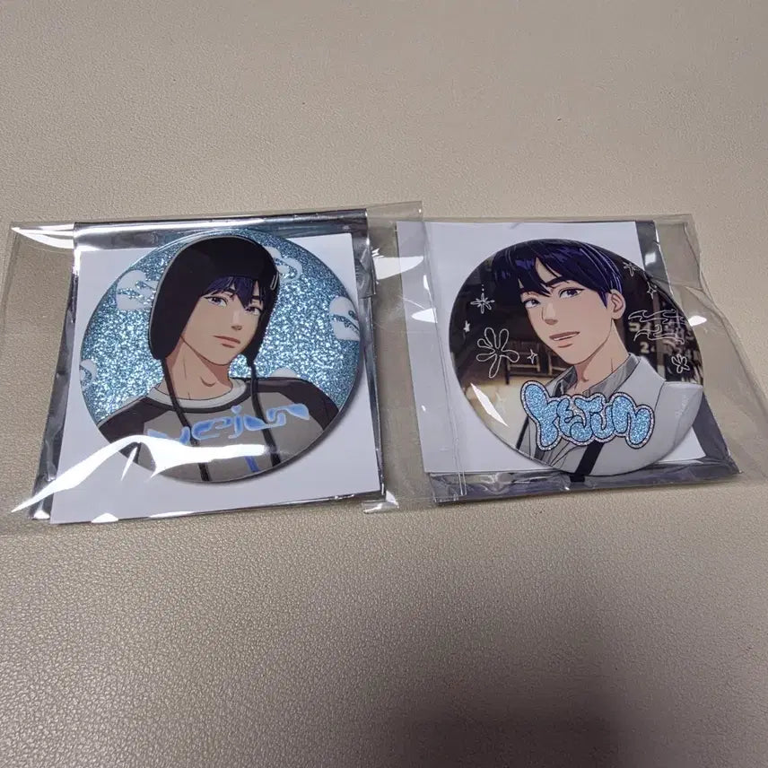 [BUNJANG] Kakurenbo Yejun Glitter Badge Set / 카쿠렌보 예준 뱃지 세트