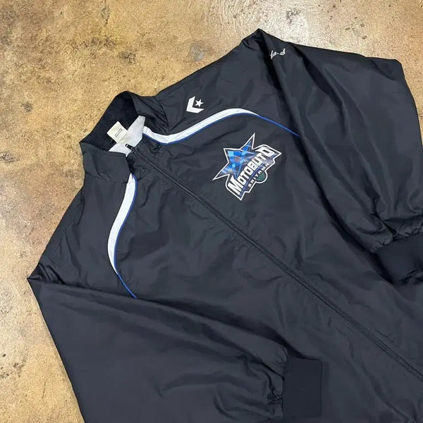 [BUNJANG] Authentic Converse Windbreaker Jumper Black / [정품/M] 컨버스 바람막이 점퍼 블랙