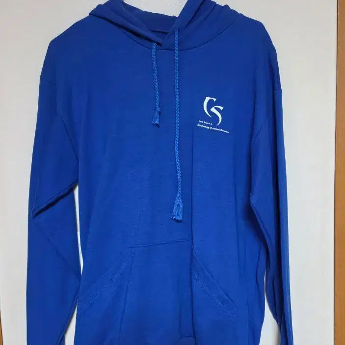 [BUNJANG] Unisex Blue Hoodie / 남녀공용 파란 후드티
