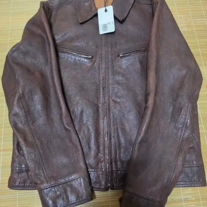 [BUNJANG] Levi's Corova Leather Jacket (Size M) / 리바이스 코로나 가죽자켓 m사이즈