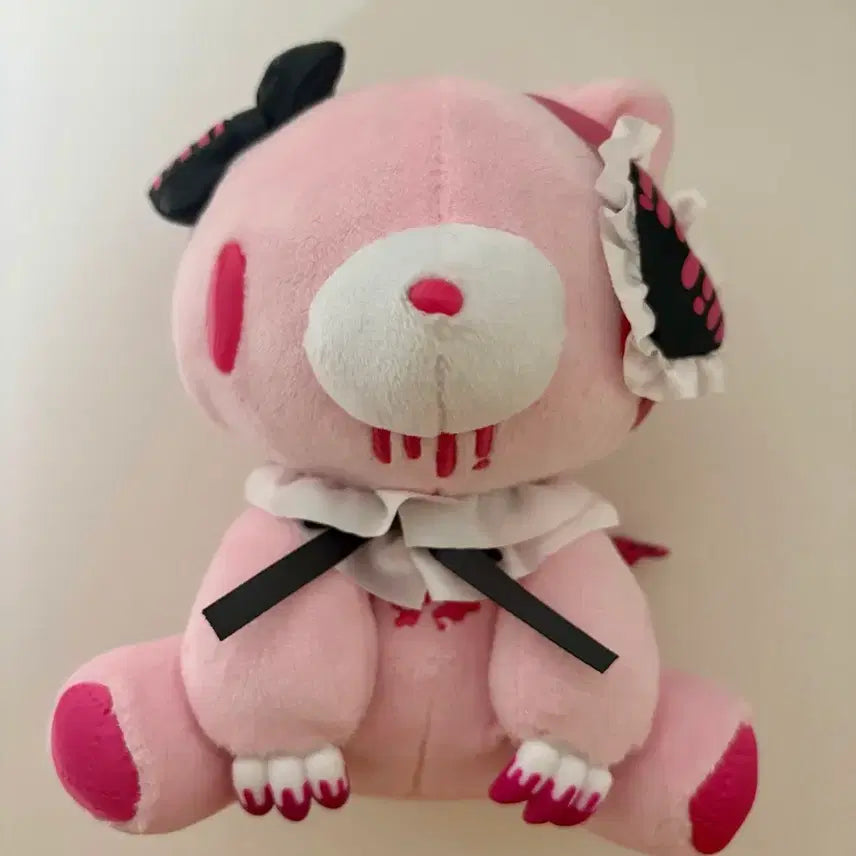 [BUNJANG] Glumiy Bear Gloomy Eye Patch Plush Pink / 글루미베어 글루미 아이패치 핑크 인형 누이