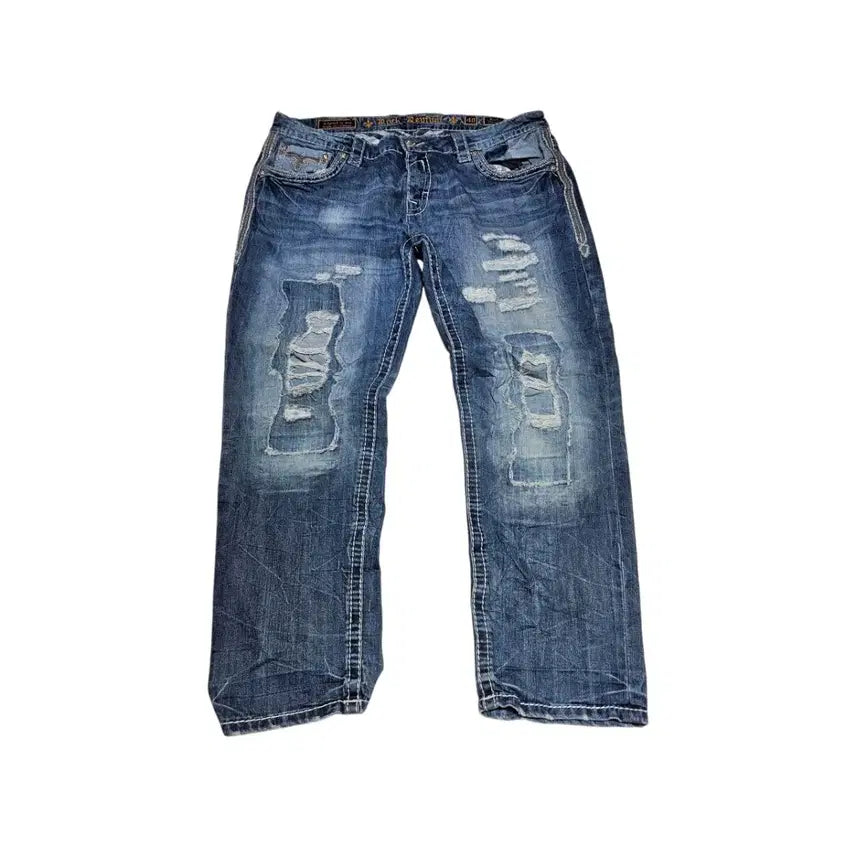 [BUNJANG] Rock Revival Denim Pants (Size 40) / 락리바이벌 데님 팬츠[40]