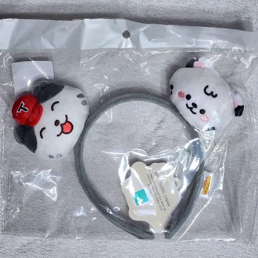 [BUNJANG] Kia Tigers Tintin Tinker Doll Headband / 기아타이거즈 틴틴팅클 콜라보 인형 머리띠