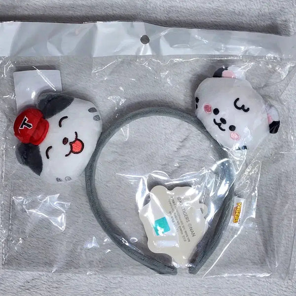 [BUNJANG] Kia Tigers Tintin Tinker Doll Headband / 기아타이거즈 틴틴팅클 콜라보 인형 머리띠