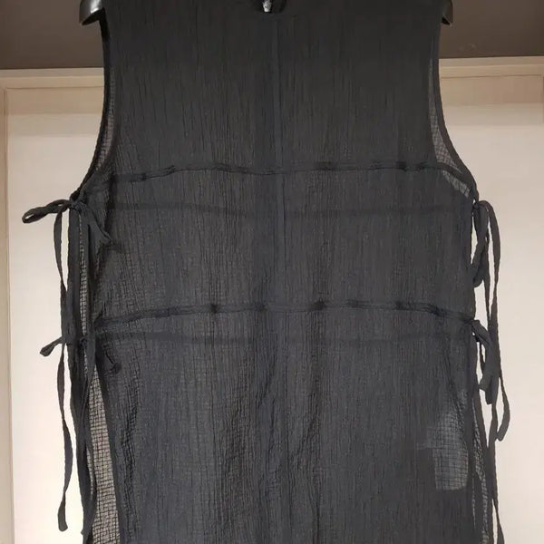 [BUNJANG] Essential by EQL Seersucker Zip-Up Top / essential by EQL 한섬정품 상의