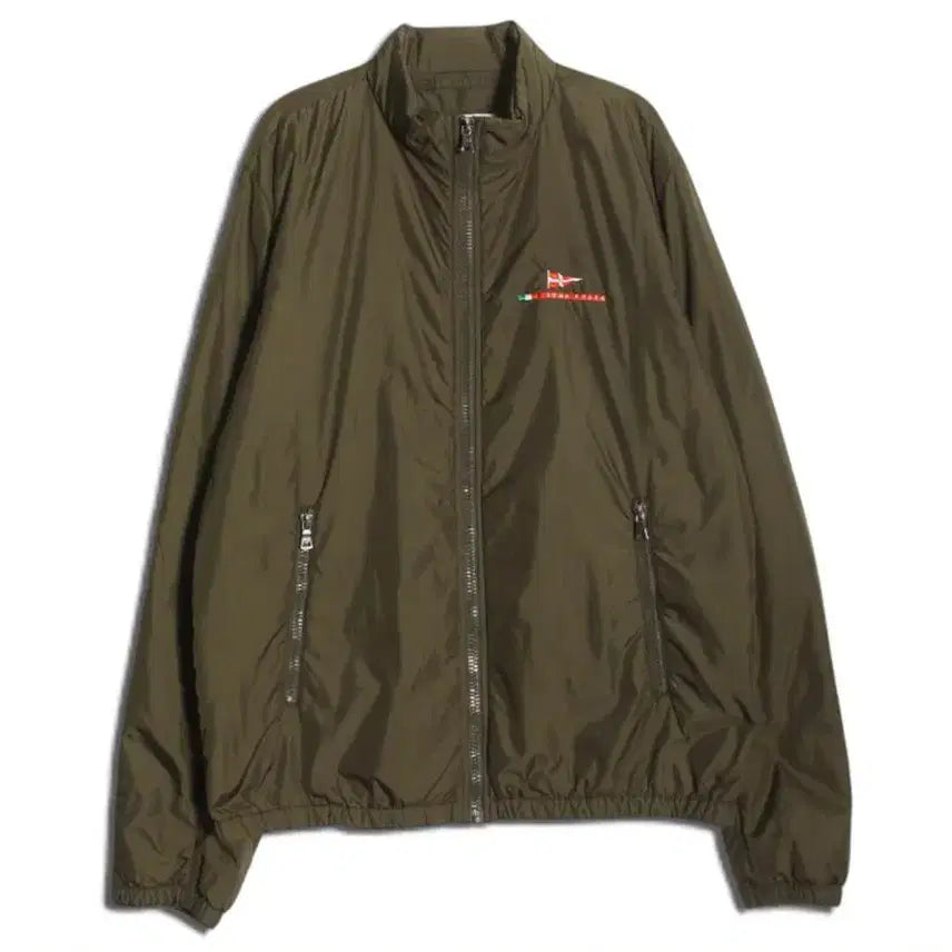 [BUNJANG] Prada Luna Rossa Olive Khaki Nylon Jacket / 프라다 루나 로사 올리브 카키 나일론 자켓