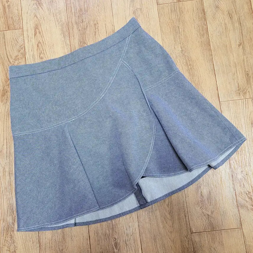 [BUNJANG] Club Monaco Wrap Skirt Sky Blue / 클럽모나코(Club Monaco) 랩스커트 66 새상품