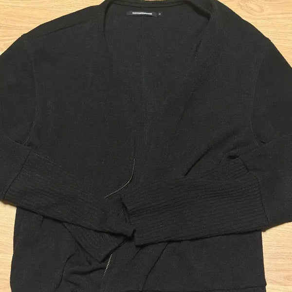 [BUNJANG] Haechooning Room Layer Cardigan Black / 해칭룸 레이어 가디건 블랙 (3)