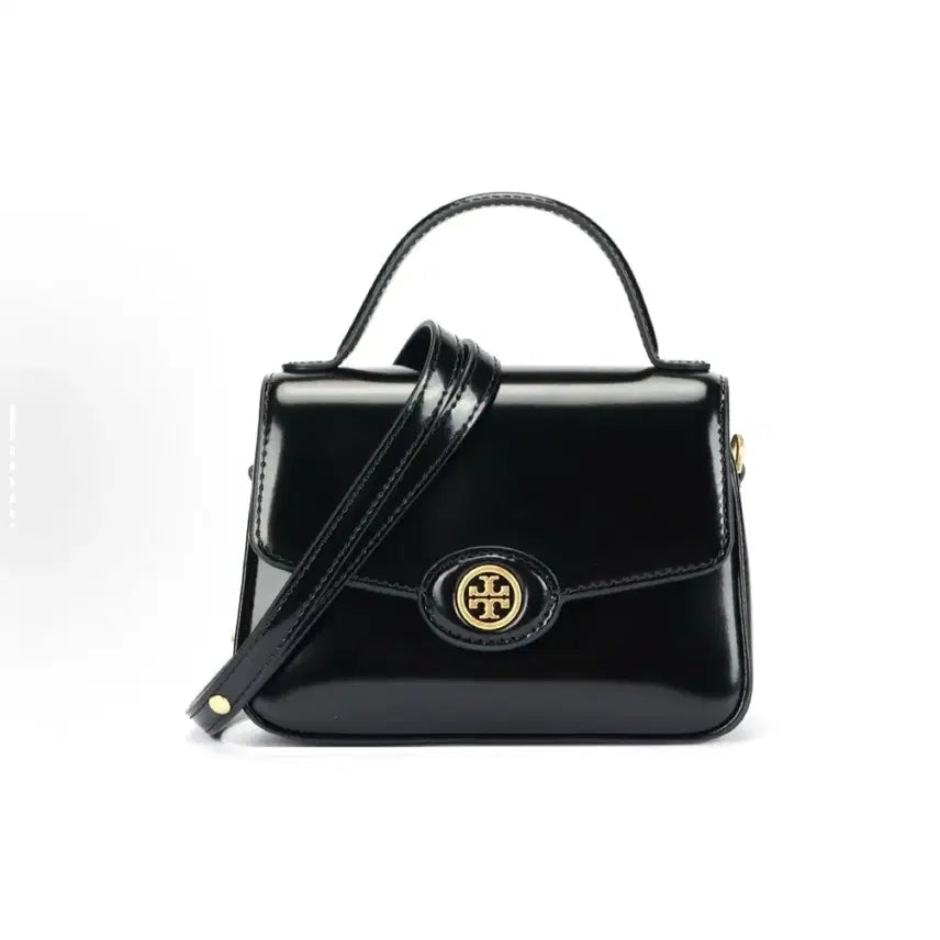[BUNJANG] Tory Burch Robinson Black Shoulder Bag / 토리버치 로빈슨 블랙 숄더백