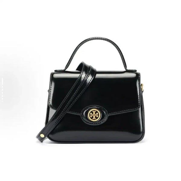 [BUNJANG] Tory Burch Robinson Black Shoulder Bag / 토리버치 로빈슨 블랙 숄더백