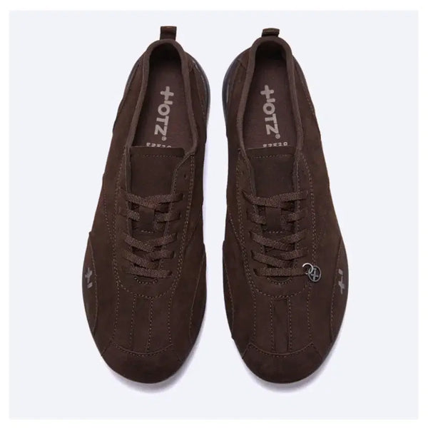 [BUNJANG] Ozzi Romari Suede Sneakers Brown / [오찌] 로마리 스웨이드 스니커즈 브라운