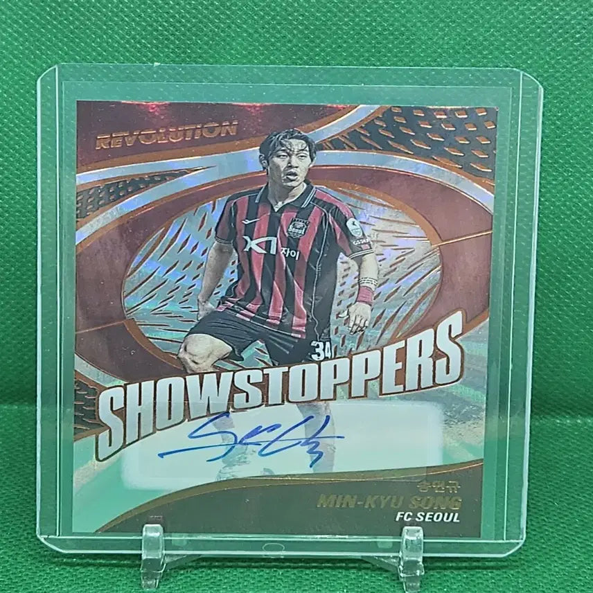 [BUNJANG] 2026 Panini Revolution K League Song Min-kyu Autograph Card (20/25) / 2026 파니니 레볼루션 K리그 송민규(FC서울) 오토카드(20/25)