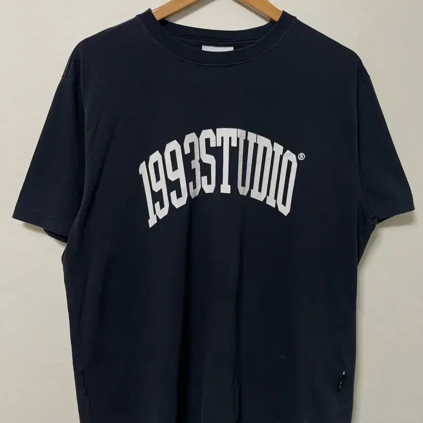[BUNJANG] 1993Studio 1993 Loose Fit Short Sleeve T-Shirt / 100 1993Studio 루즈핏 반팔티 정품