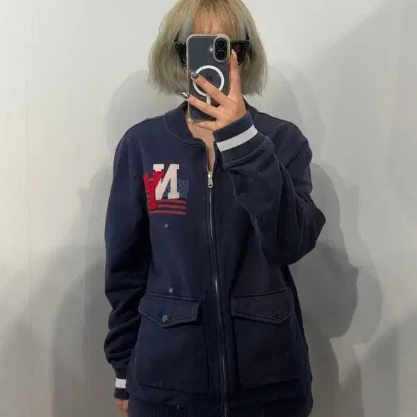 [BUNJANG] 1908 Vintage Blue Jumper Jacket / 105 컨버스 1908 빈티지 블루종 자켓