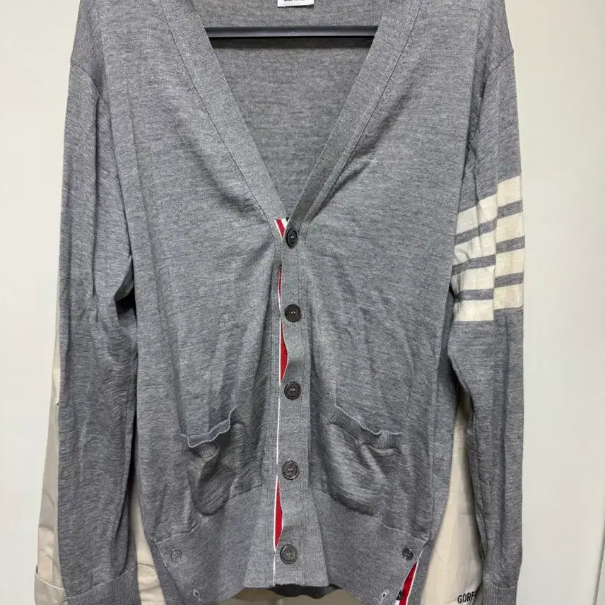 [BUNJANG] Thom Browne Cardigan Grey / 톰브라운 가디건 그레이