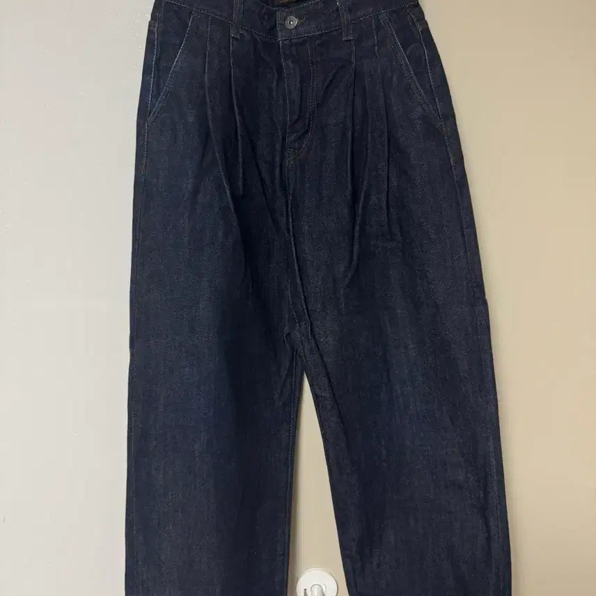[BUNJANG] Beslow Pintuck Denim Pants 28 / 비슬로우 핀턱 데님팬츠 28