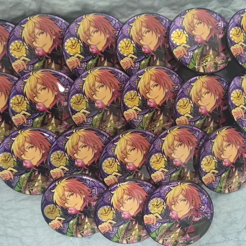 [BUNJANG] Ensemble Stars! Hakaze Kaoru Can Badge Bundle Set / 앙스타 하카제 카오루 캔뱃지